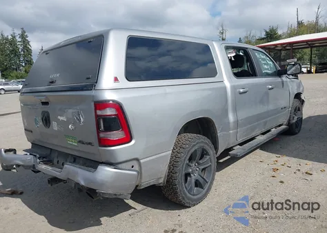 2020 Ram 1500 Big Horn 4X4 5'7 Box из США, поврежденный, VIN 1C6SRFFT2LN310877